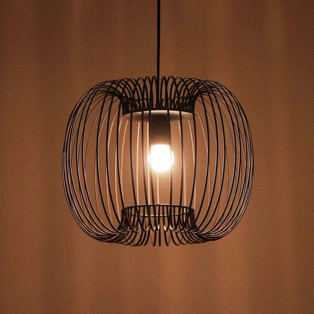 Zura Bubble Pressed Hanging Lamp