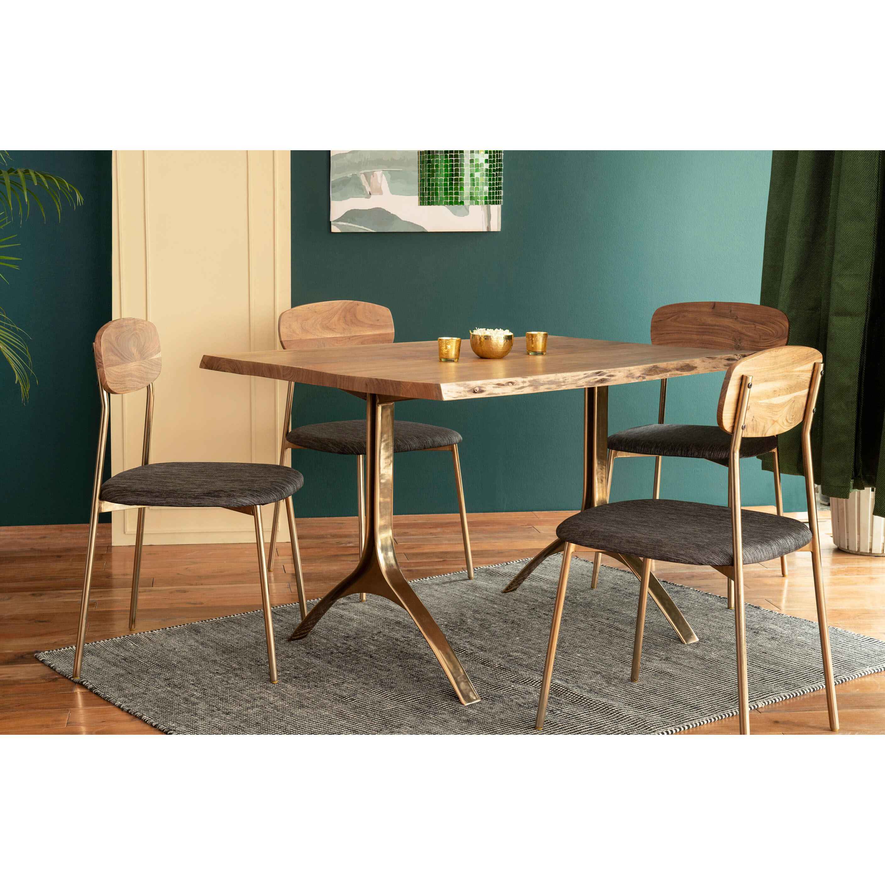 Mazi Dining Table With 6 Chairs
