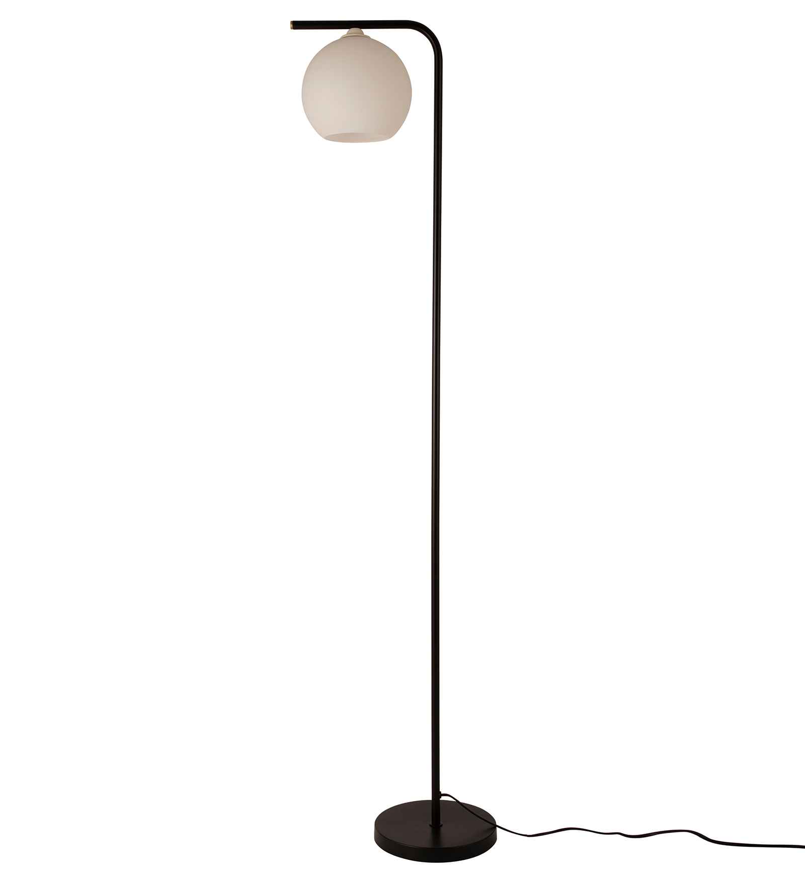 Glass Ball Vertical Floor Lamp