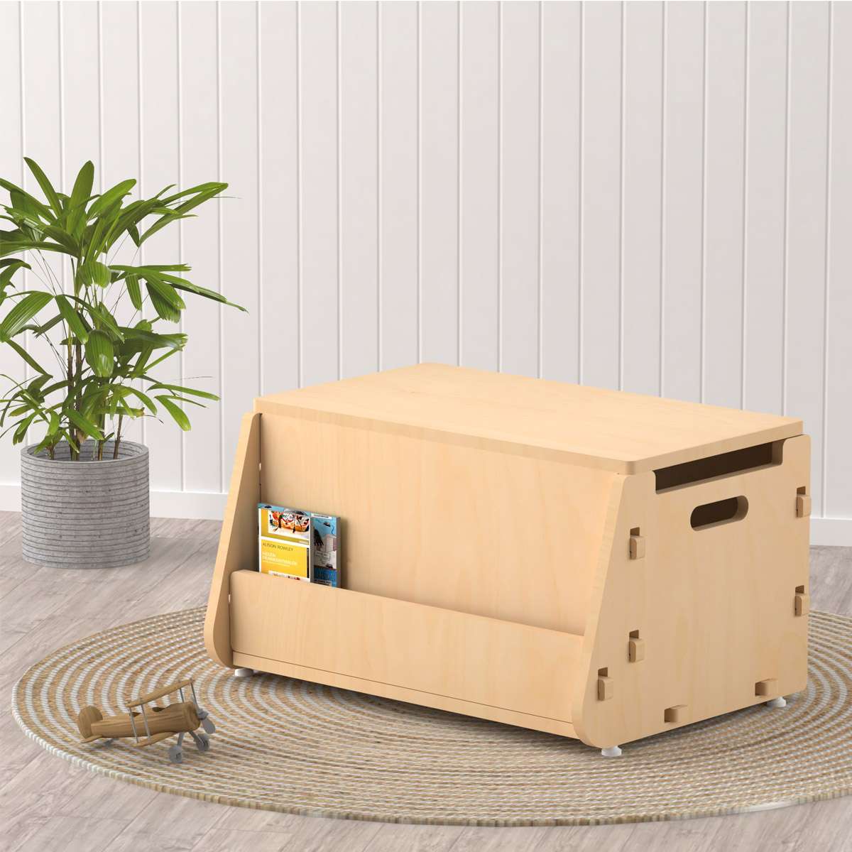 Aqua Plum Toy Chest