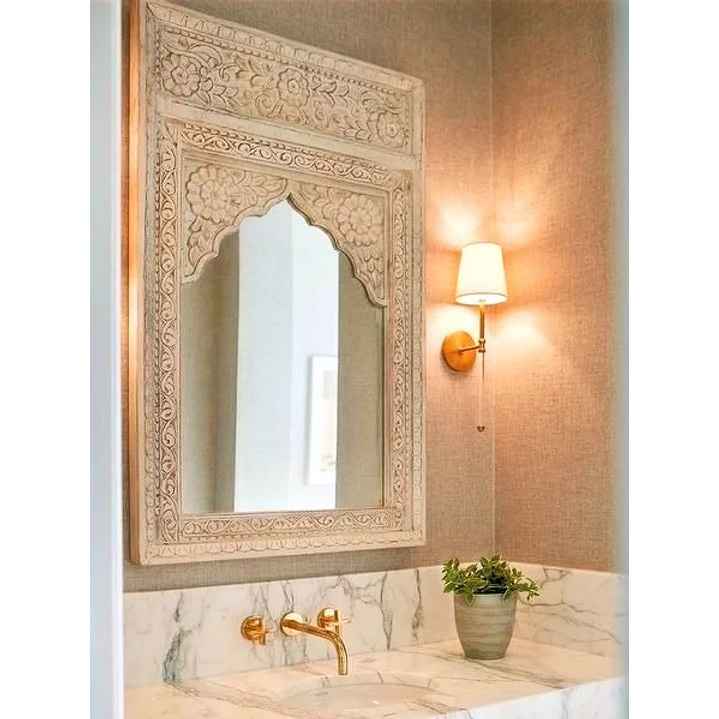 The Saraswat Vintage Wall Mirror