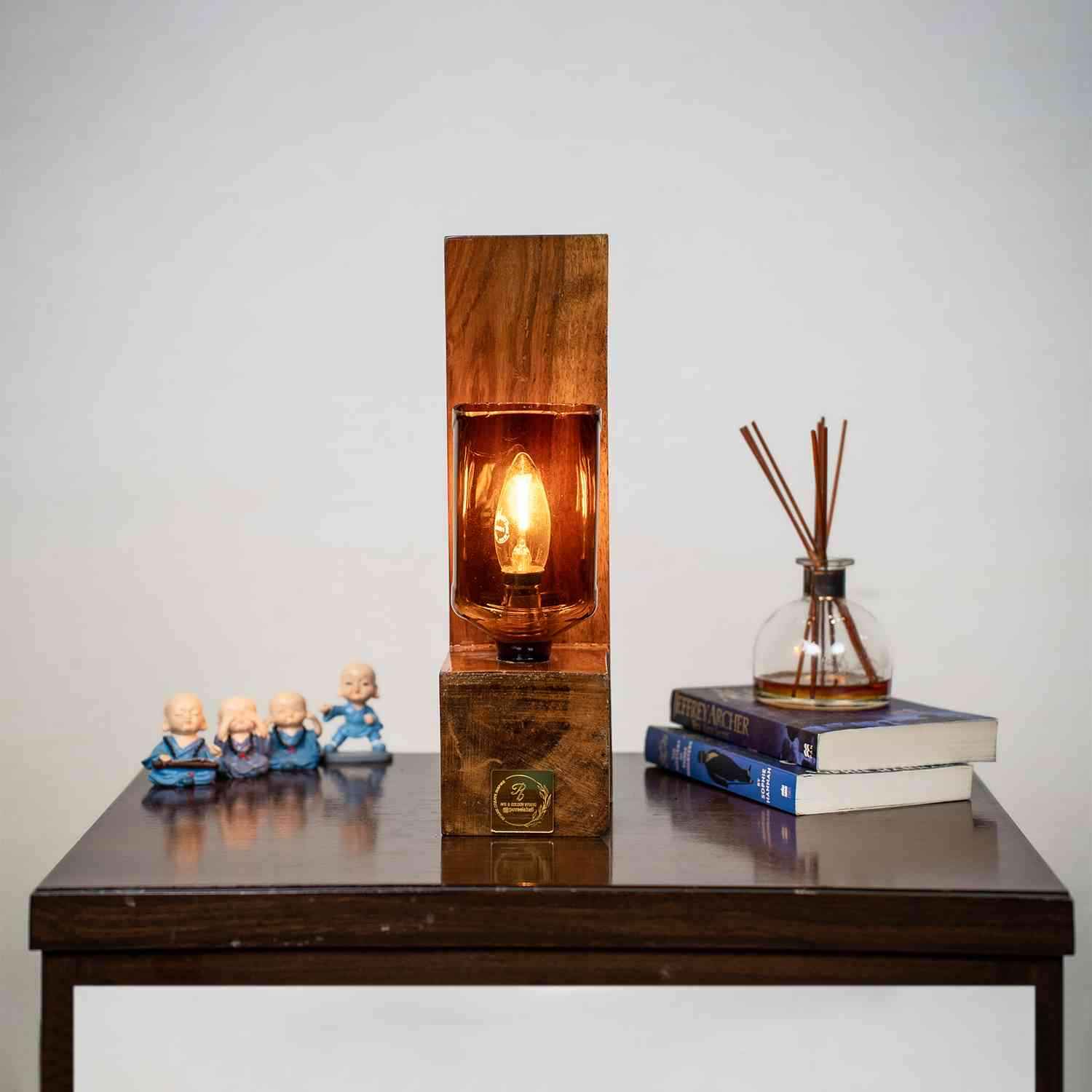 Log Lamp