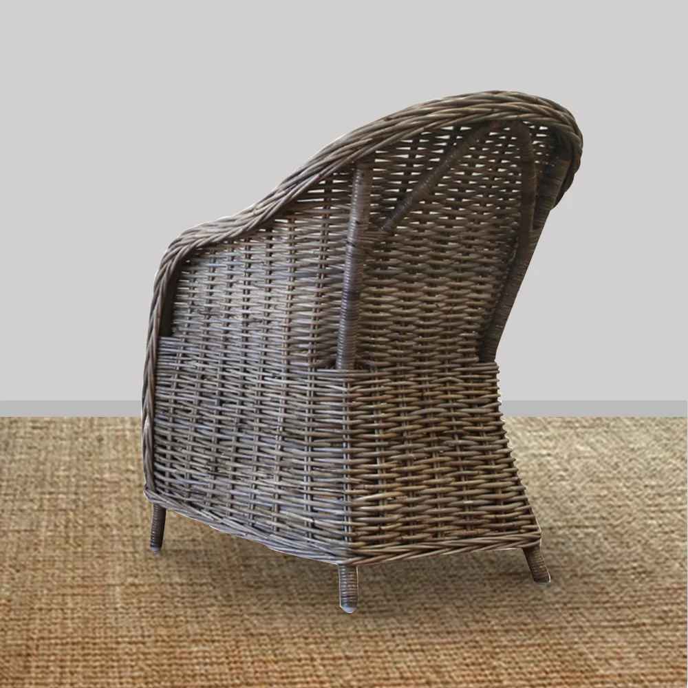 Hampton Woven Chair - White