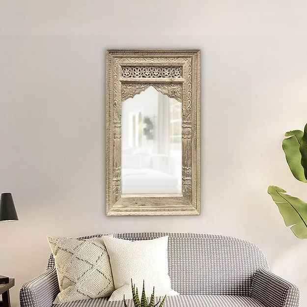 The Saraswat Vintage Wall Mirror