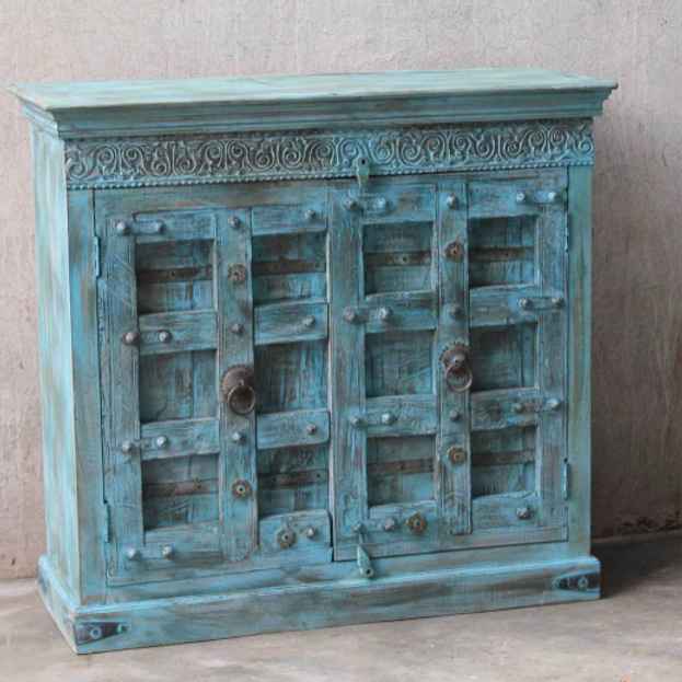 The Mehrab White Jaali Mirror