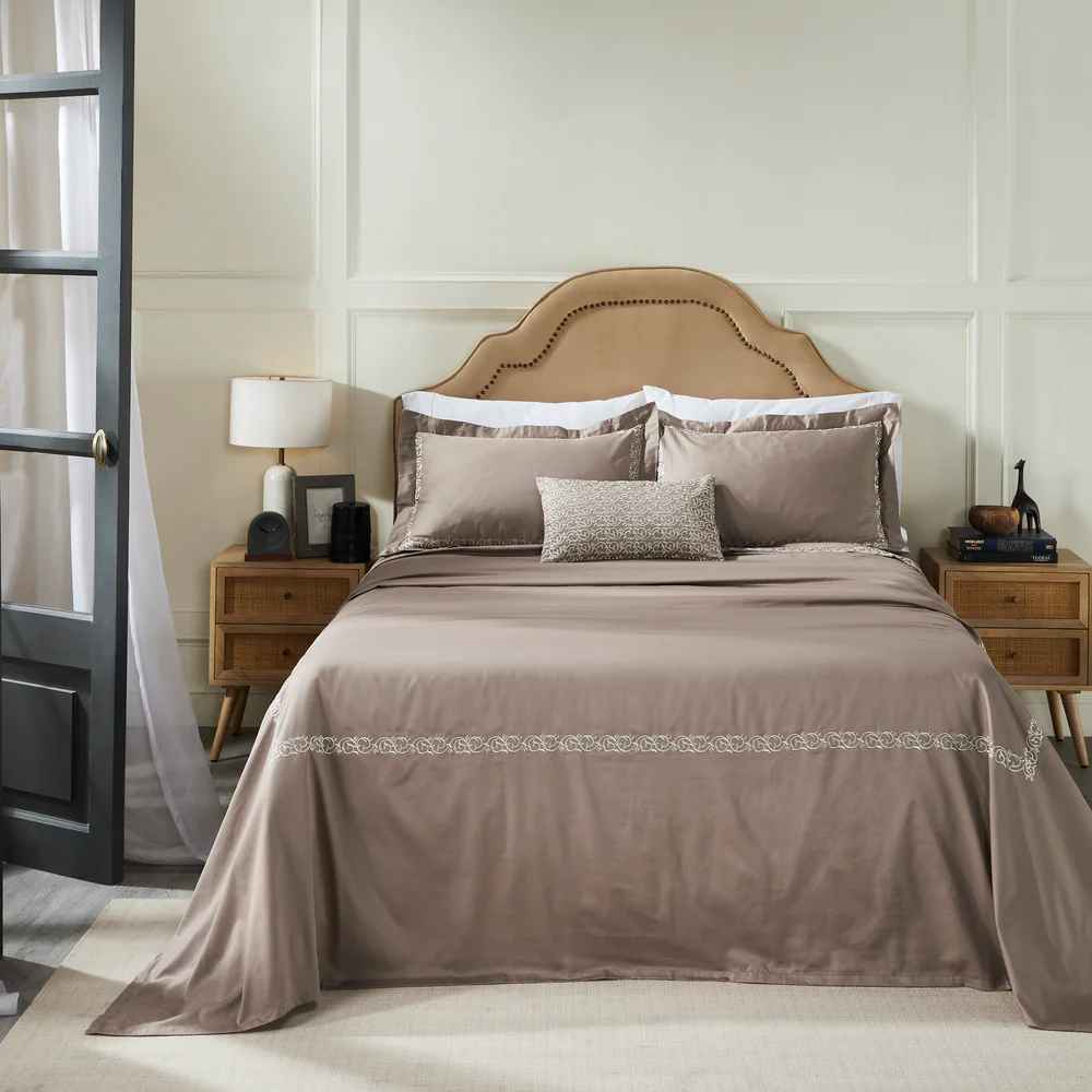 Barrow Embroidered Bedsheet Set