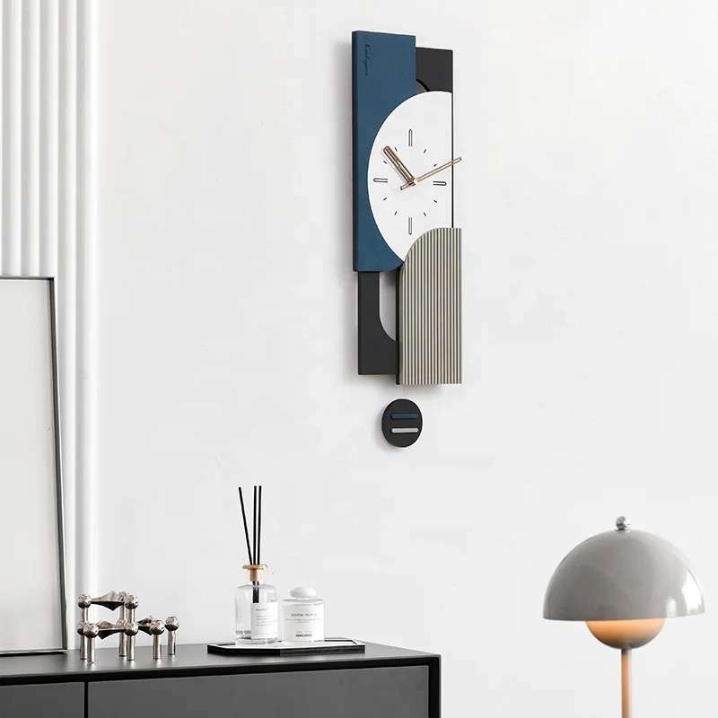 Geometrical Swing Wall Clock