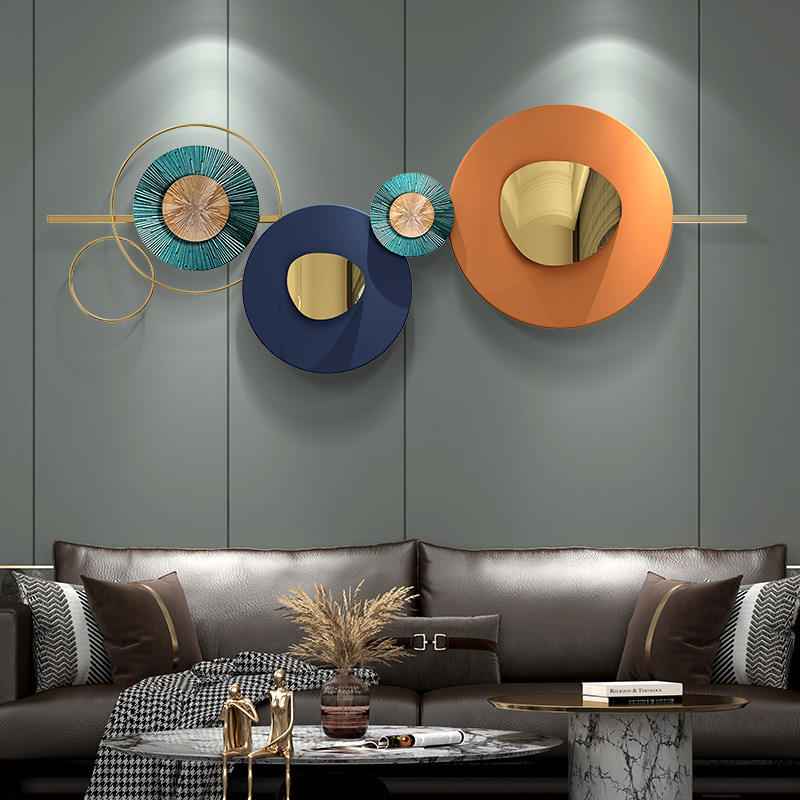 Circle Leaf Wall Art