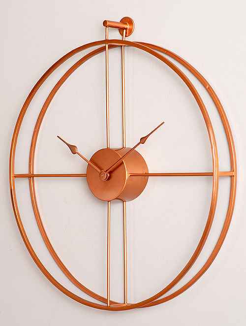 Rose Gold Wall Clock