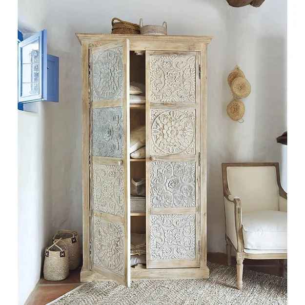 The Mehrab White Jaali Mirror