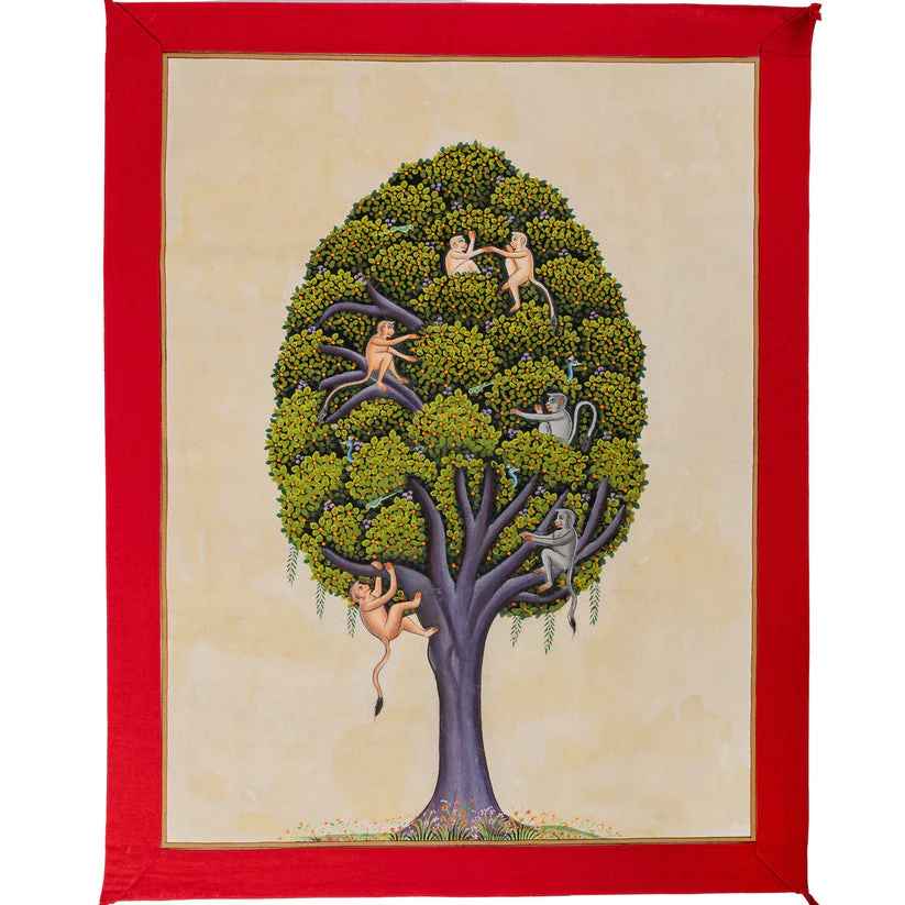 Tree Pichwai Painting