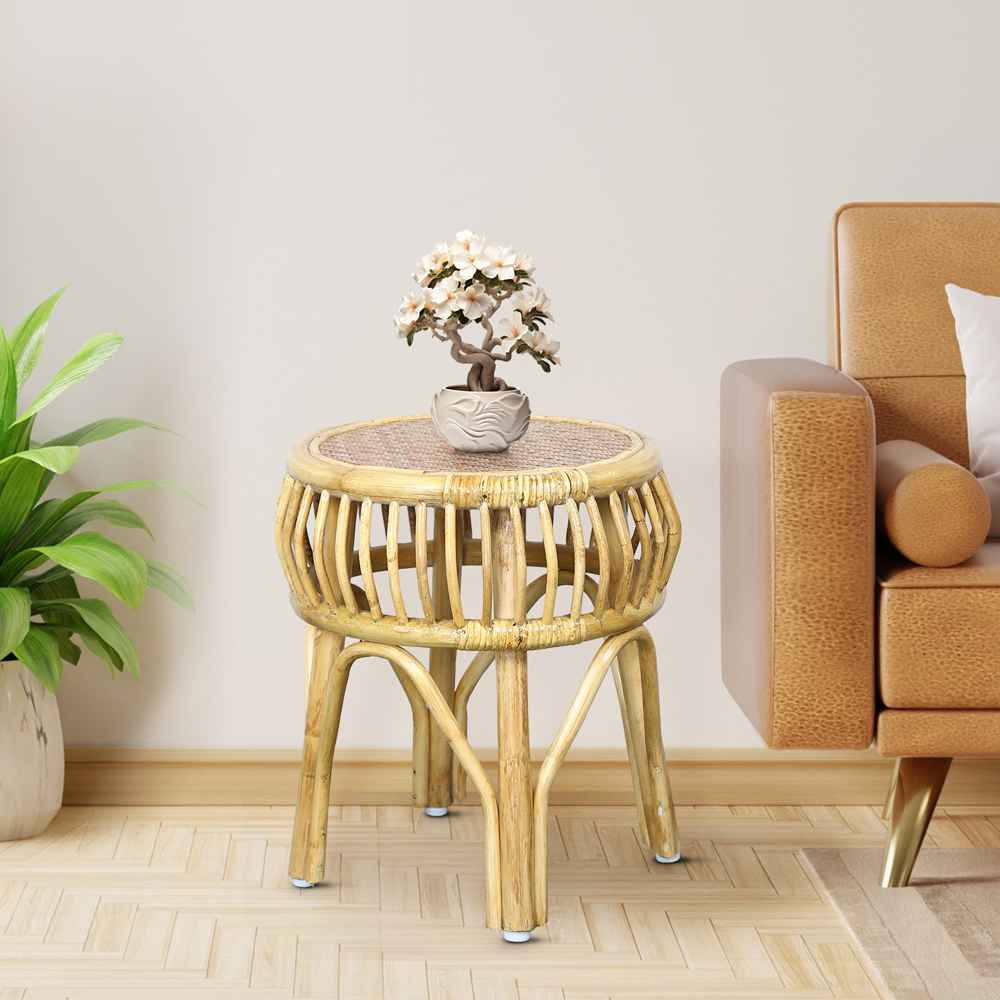 Driftwood Delight Rattan Table