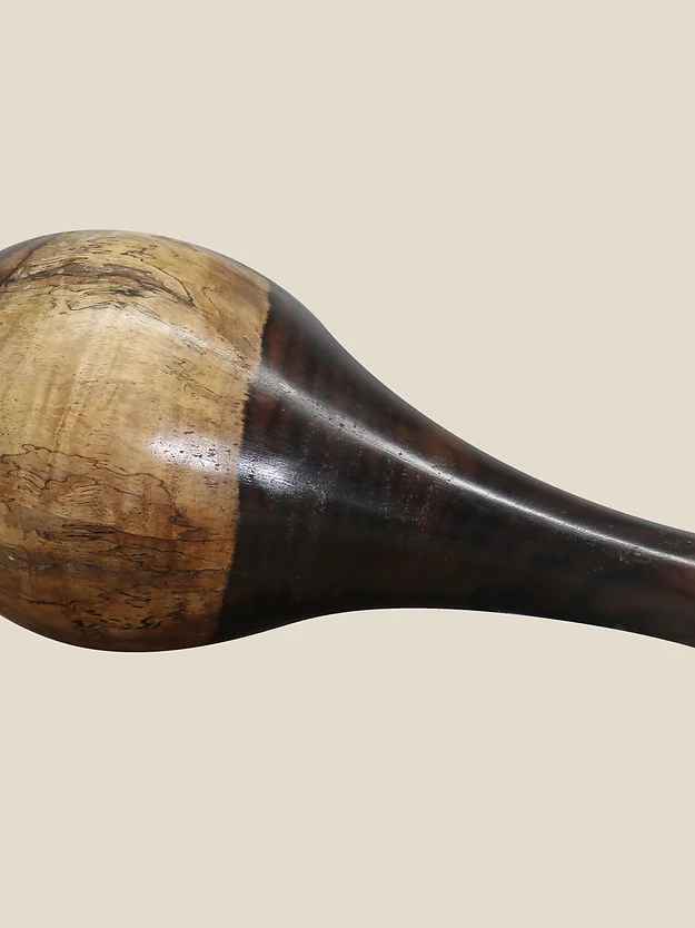 Rosewood Flower Vase Slender Neck