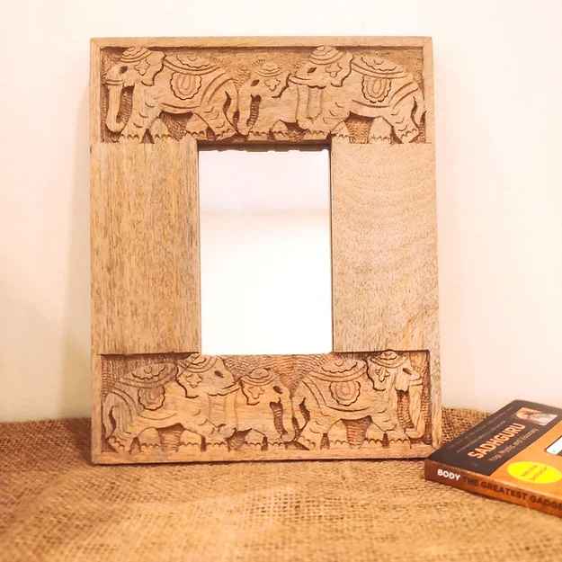 The Saraswat Vintage Wall Mirror