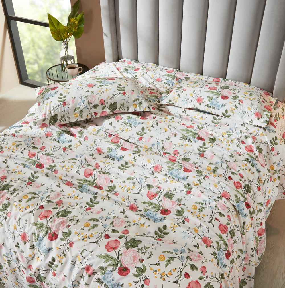 Refuge Digital Printed Bedsheet Set