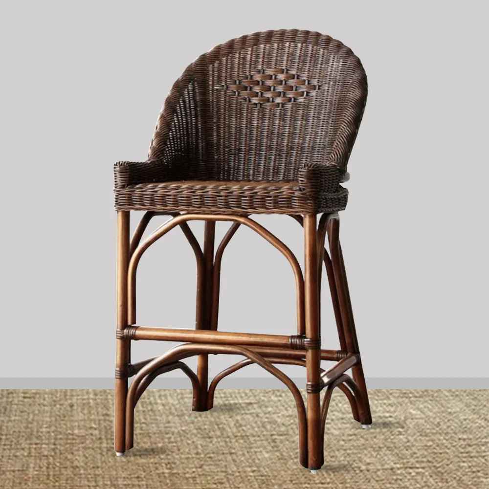 Seaside Serenity Bamboo Armchair