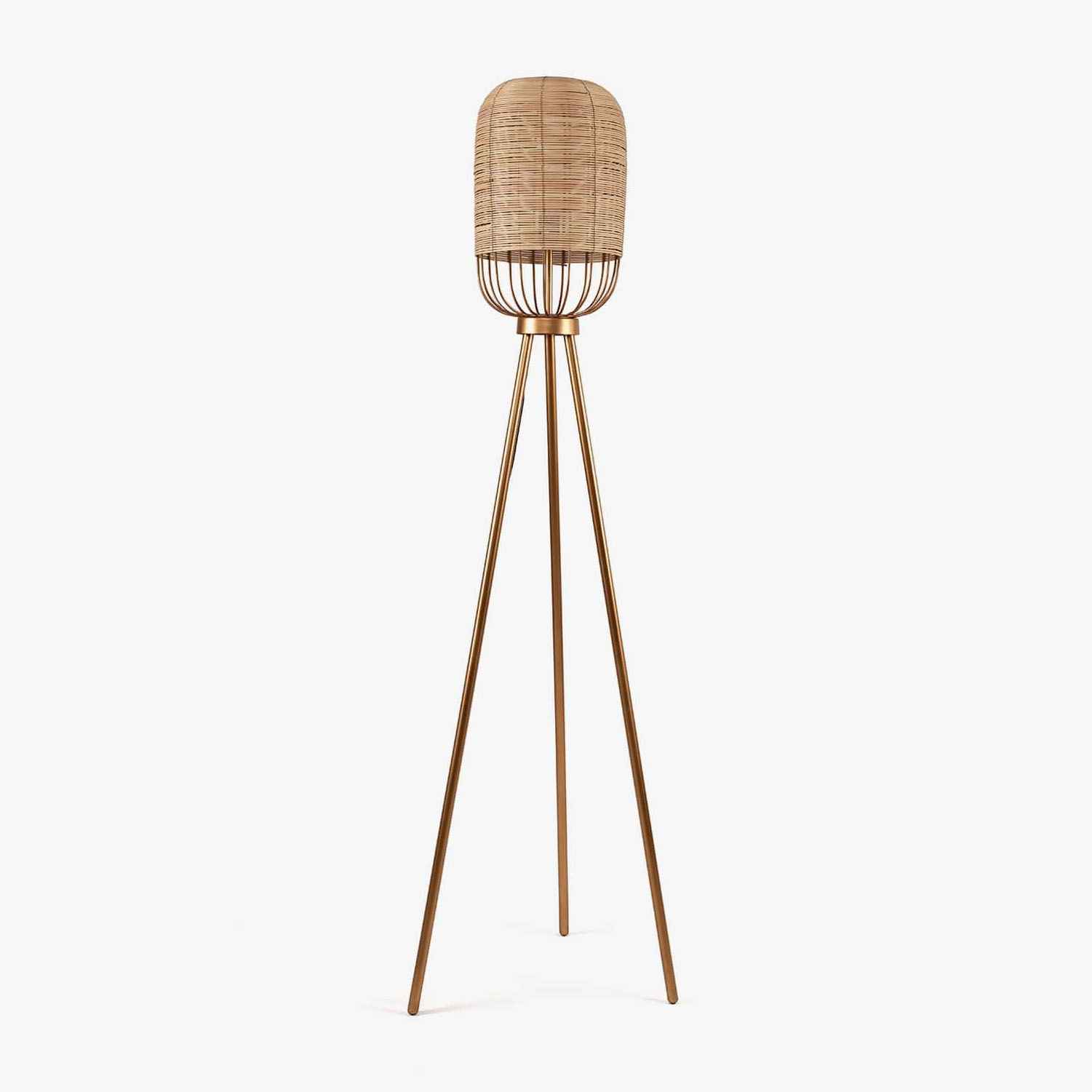 Henka Natural Floor Lamp