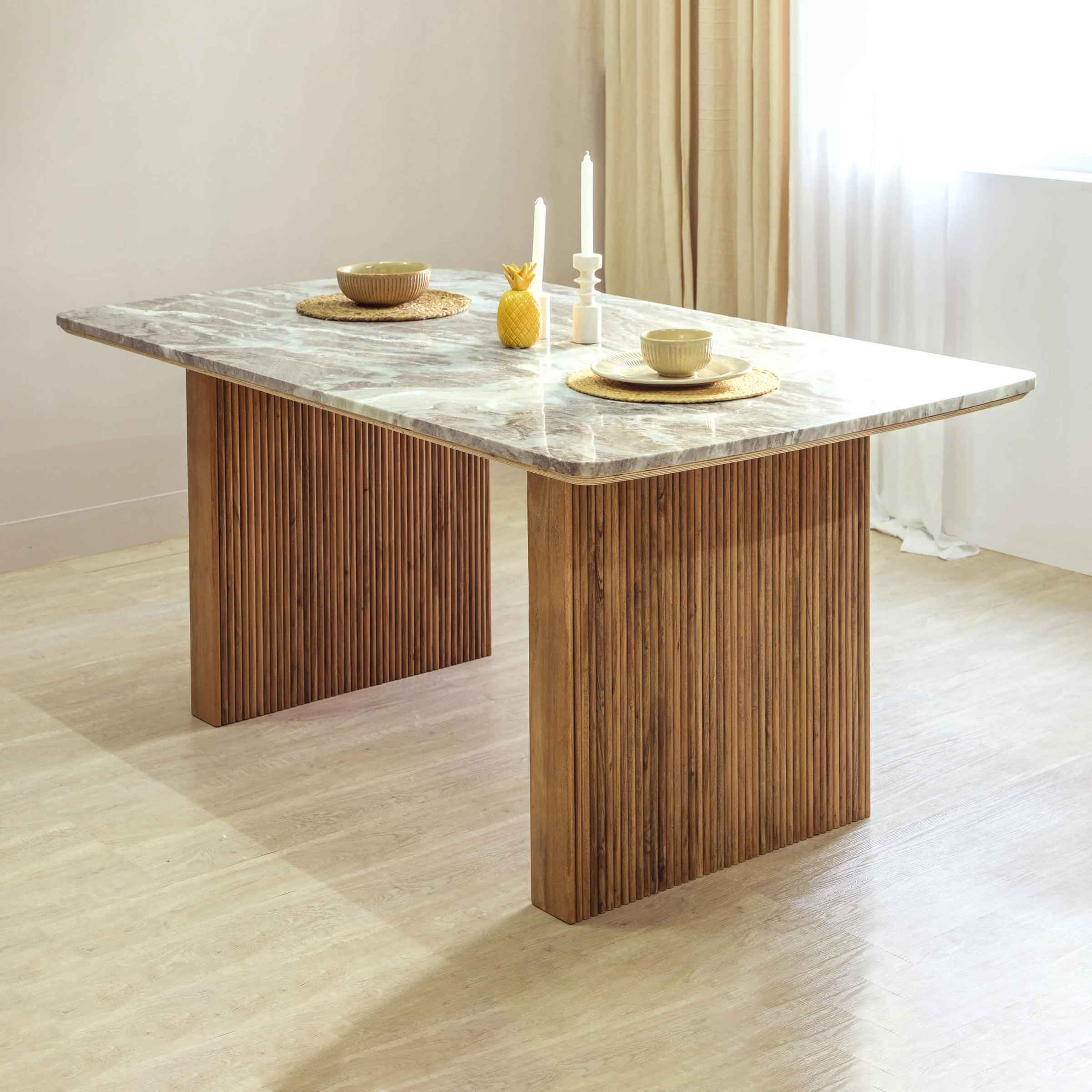 Emiko Dining Table 6 Seater