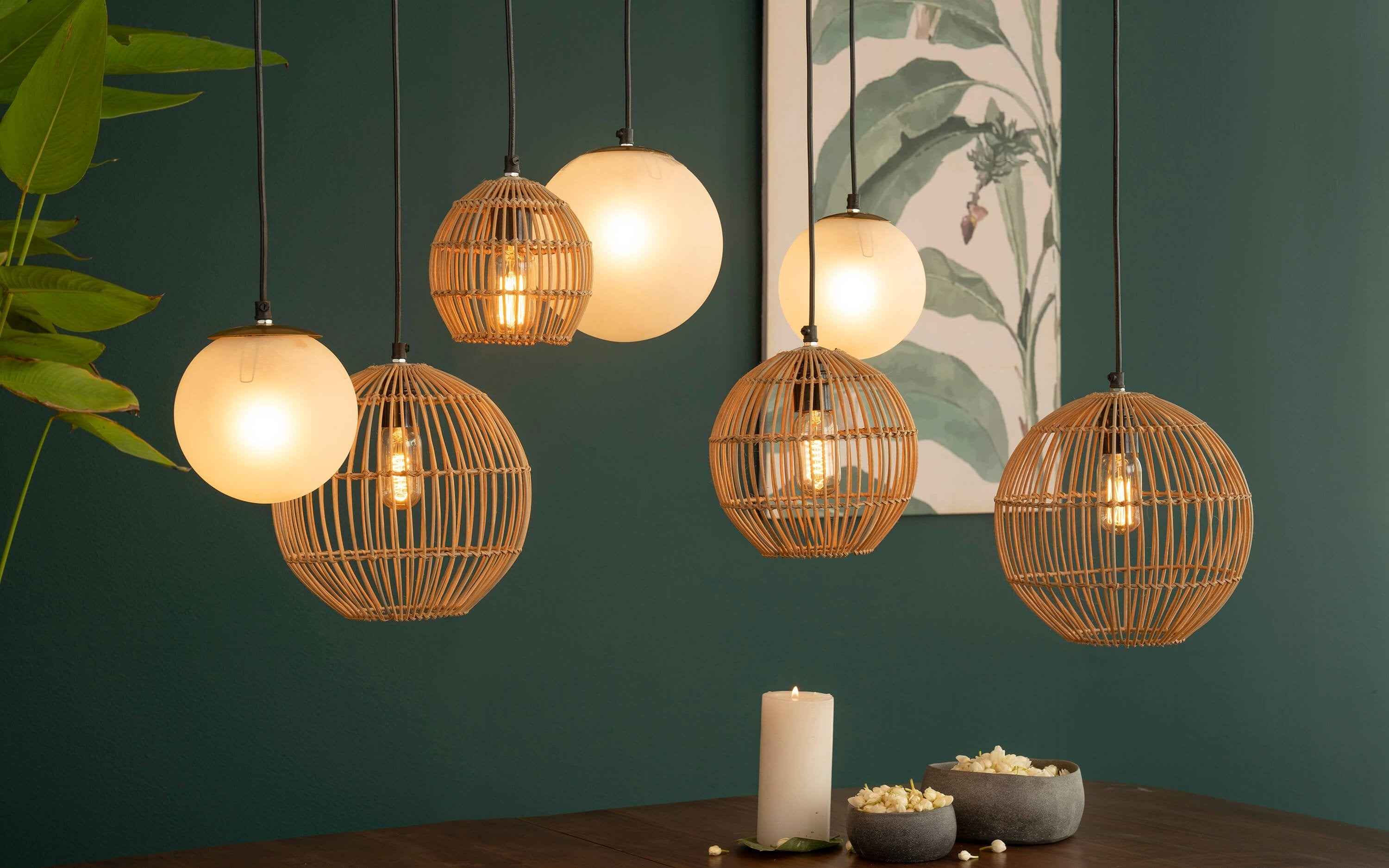 Kurashi Drop Hanging Lamp