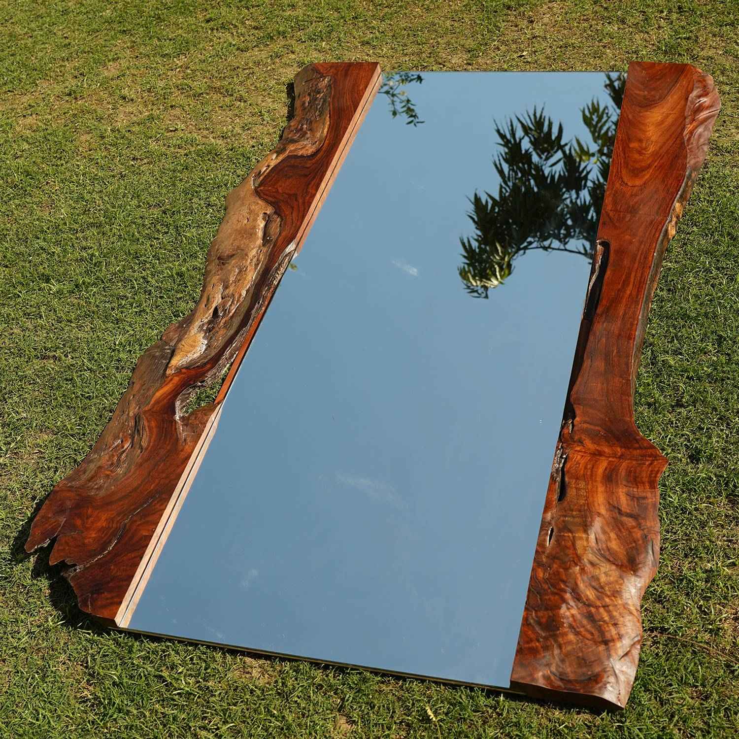 Sheesham Wood Wall Mirror