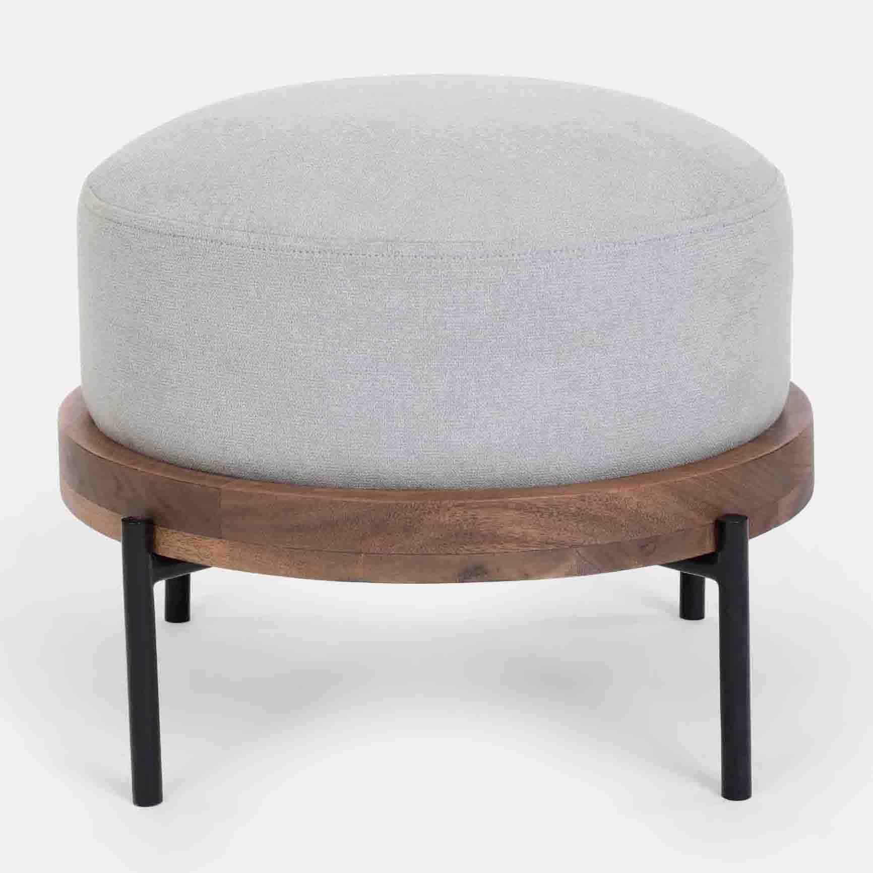 Grey Concrete Prism Stool