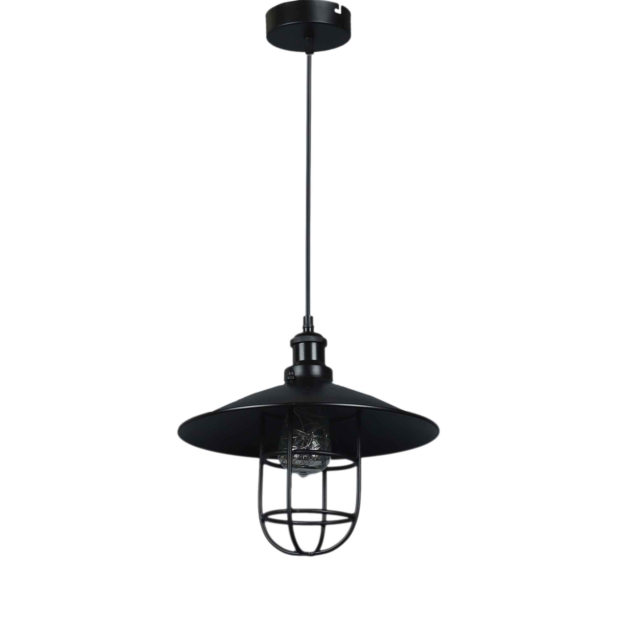 Studio Black Hanging Light