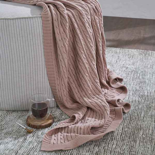 Cherry Blossom Throw Blanket