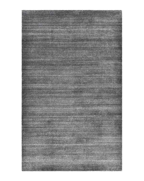 CREAM & BROWN SPIDER WEAVE RUG