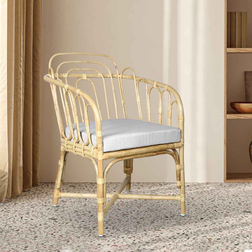 Seaside Serenity Bamboo Armchair