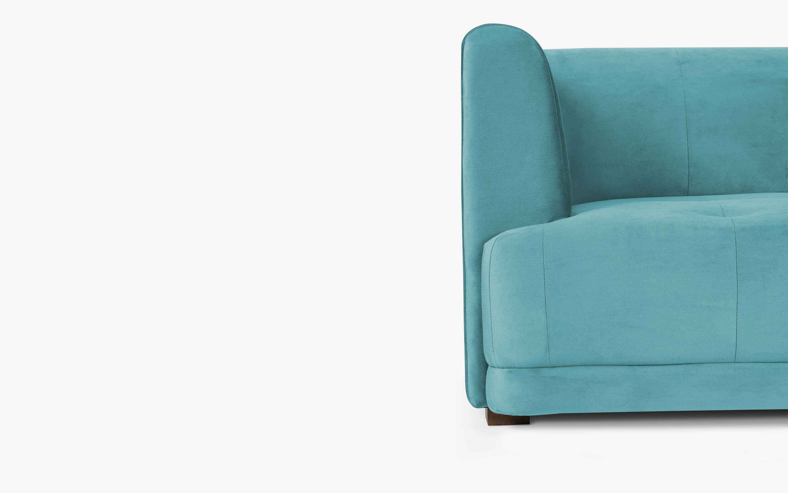 Mitsuya Sofa 3 Seater Teal Blue