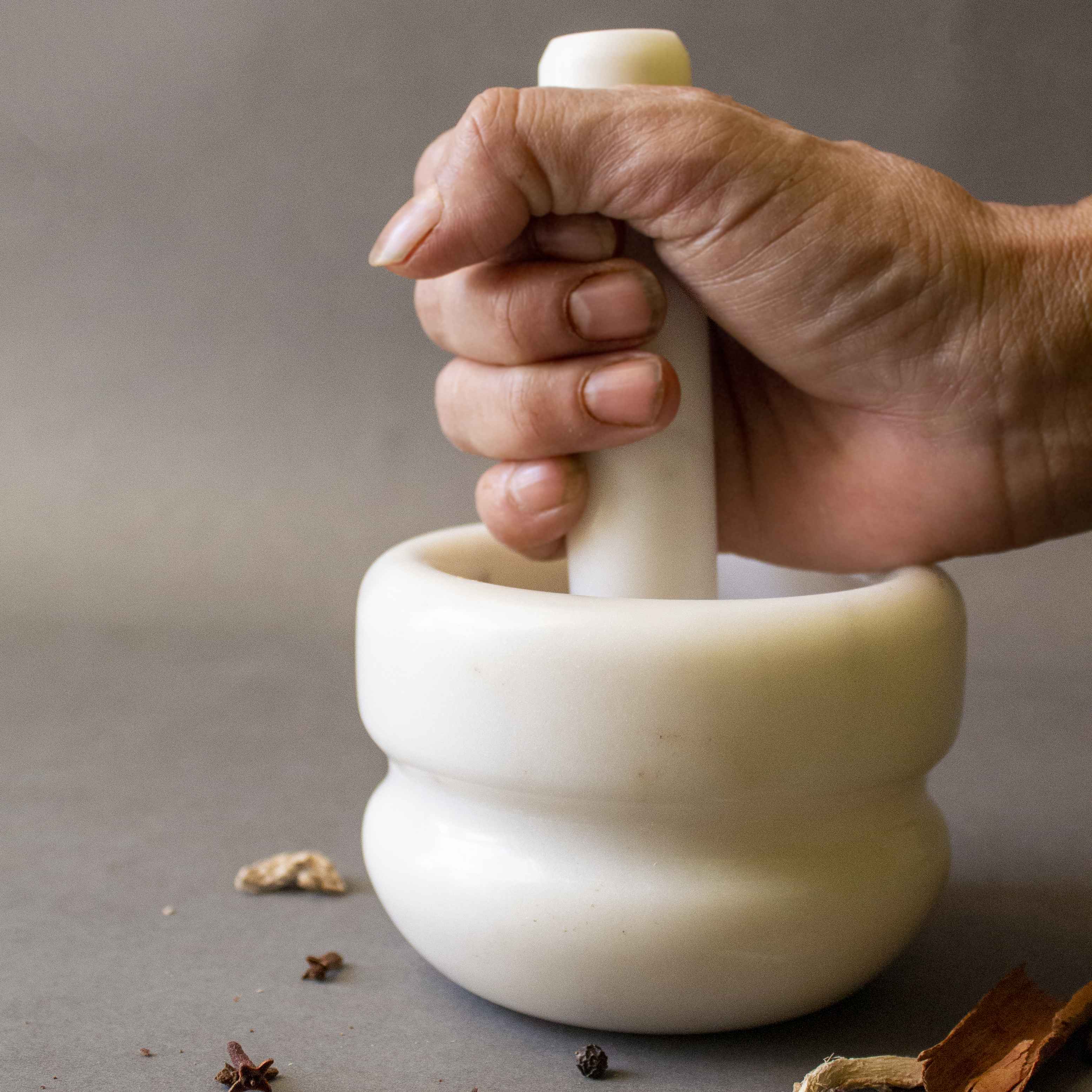 Concentric Mortar and Pestle