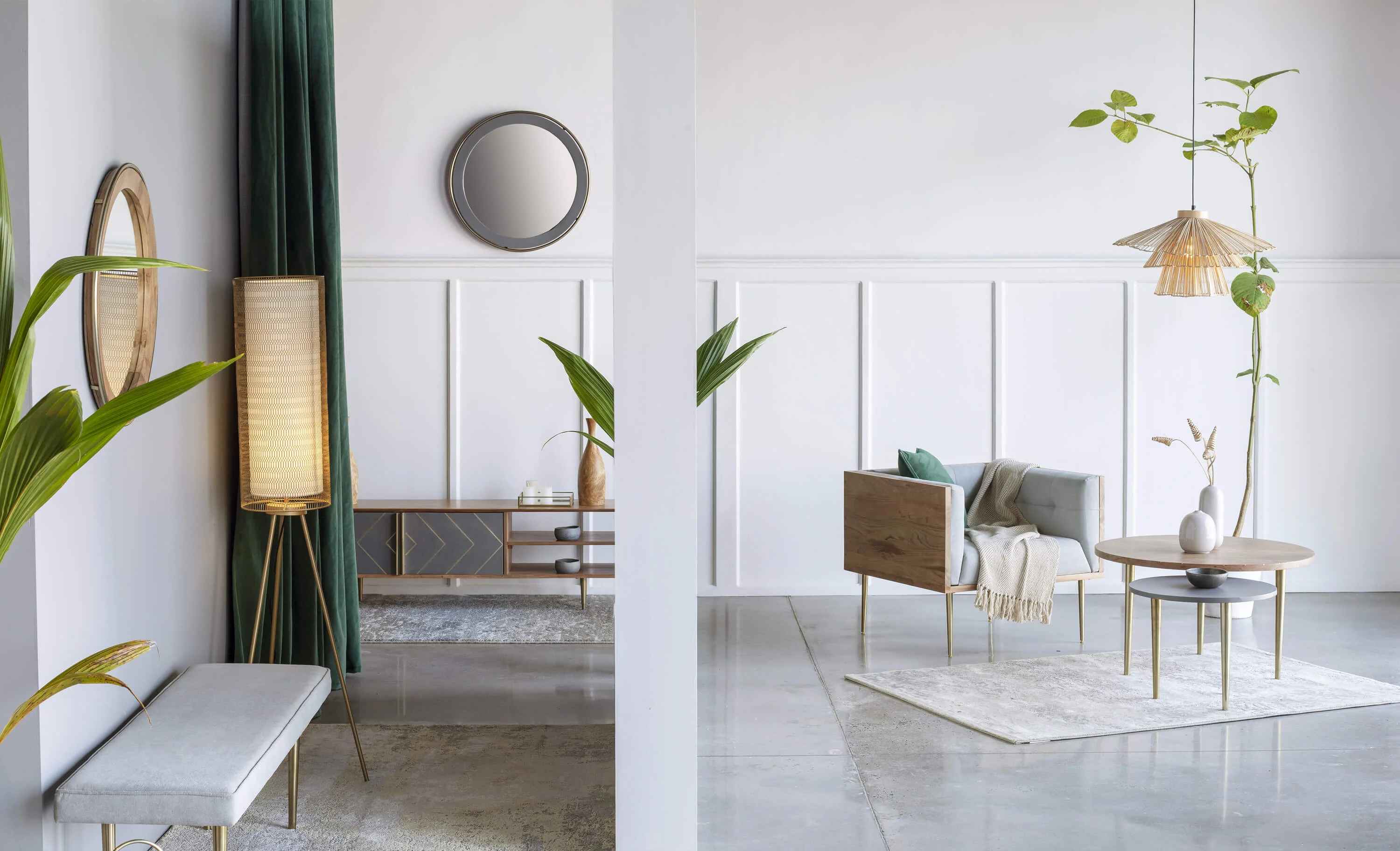 Kurashi Drop Hanging Lamp