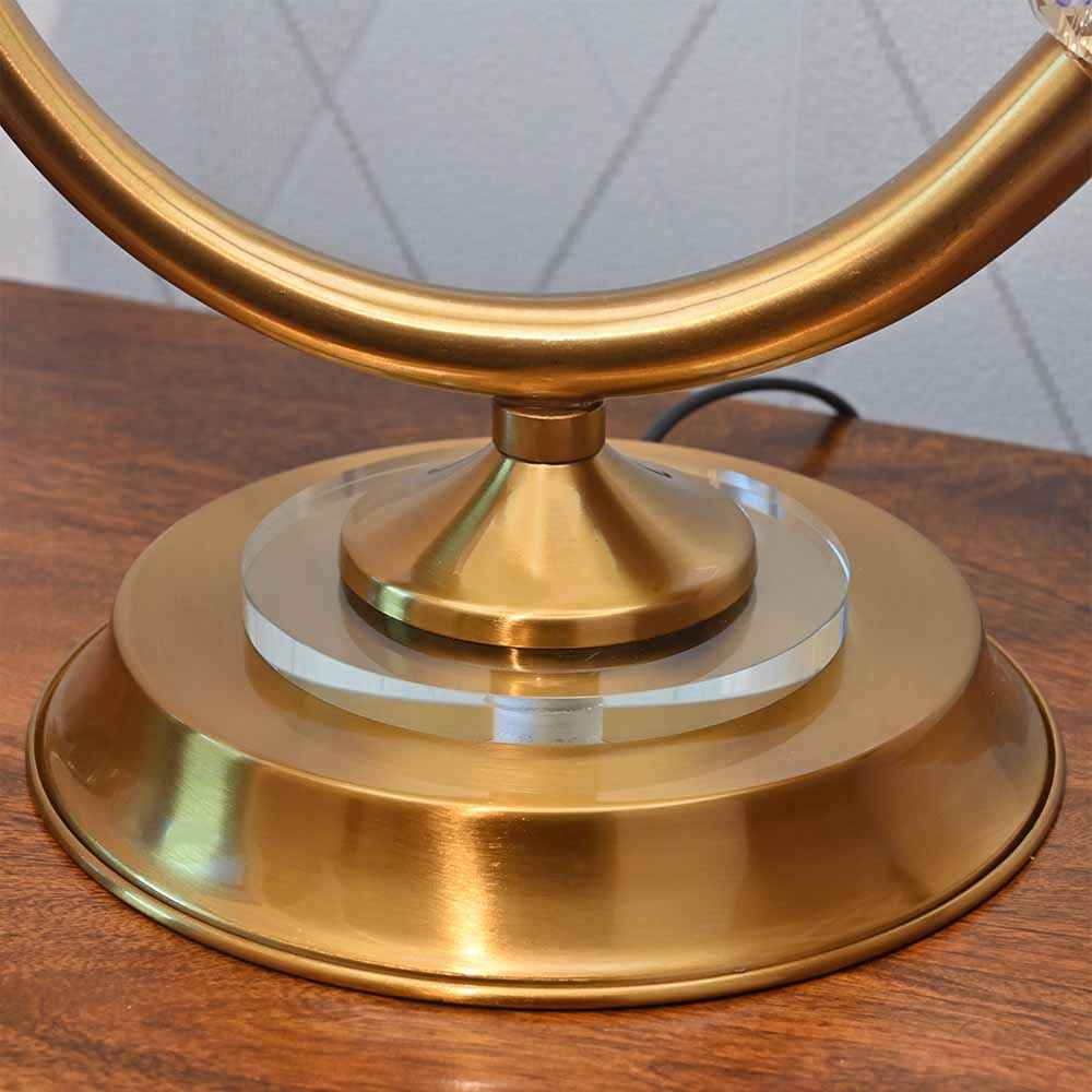Rustic Voyager Rotating Globe