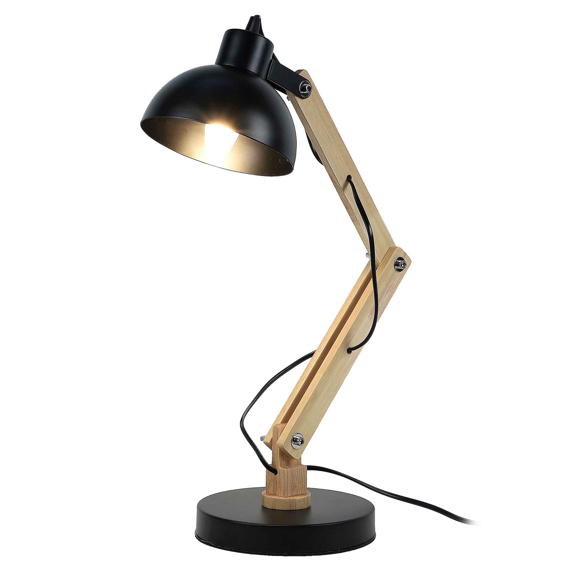 Modern Study Lamp With Metal Base