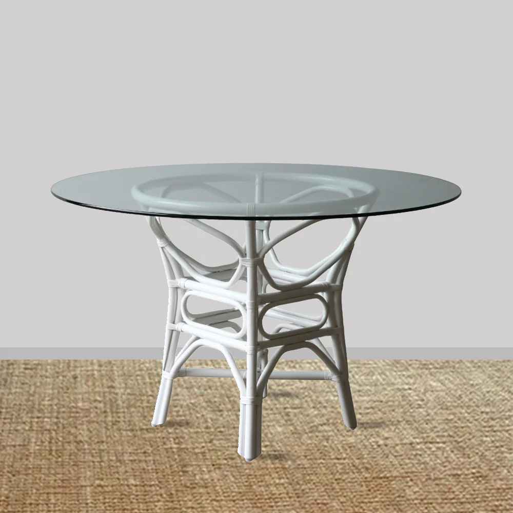 Tranquil Tides Rattan Side Table