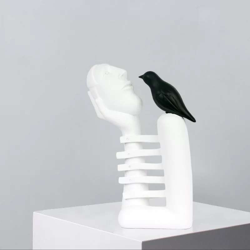 Imaginative Man & Bird Artefact