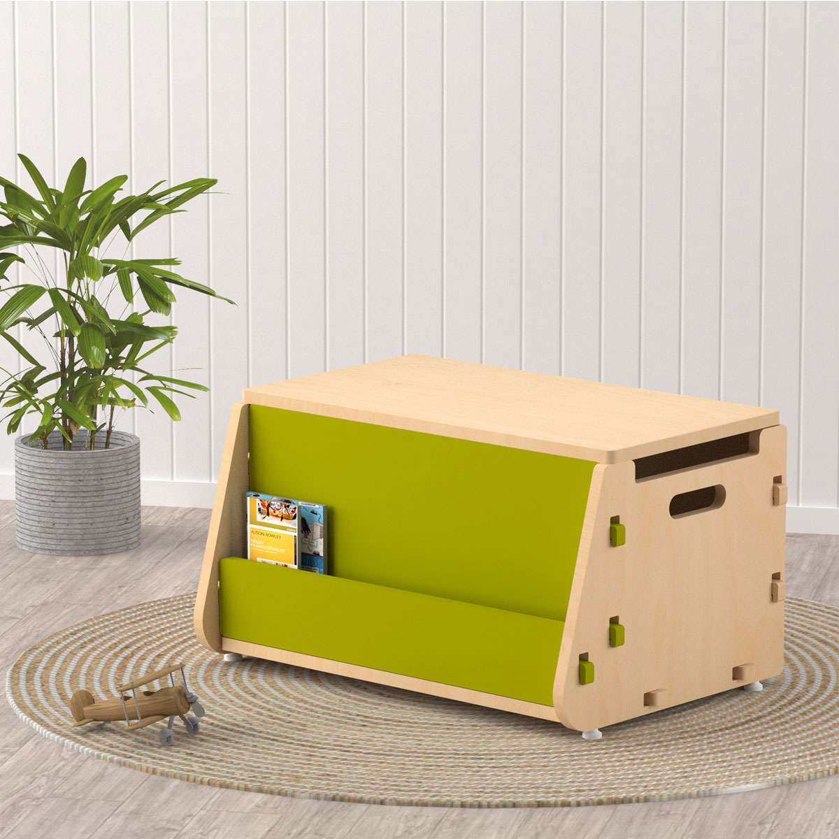 Aqua Plum Toy Chest