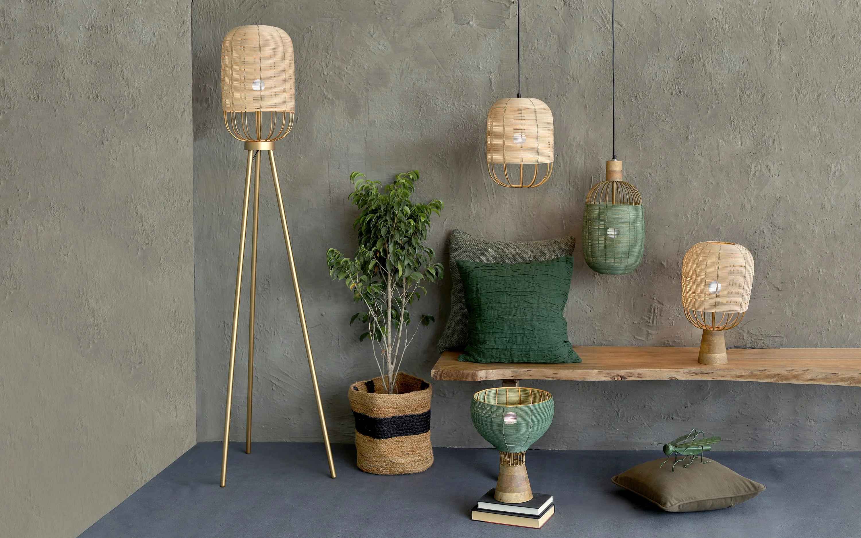 Kurashi Drop Hanging Lamp