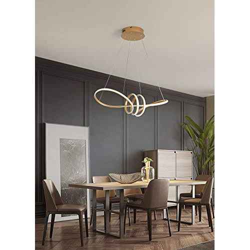 4 Rings Led Ring Chandelier