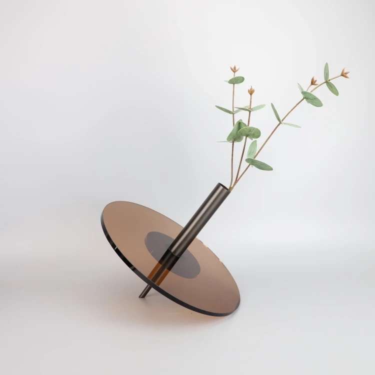 Inclined Flower Vase