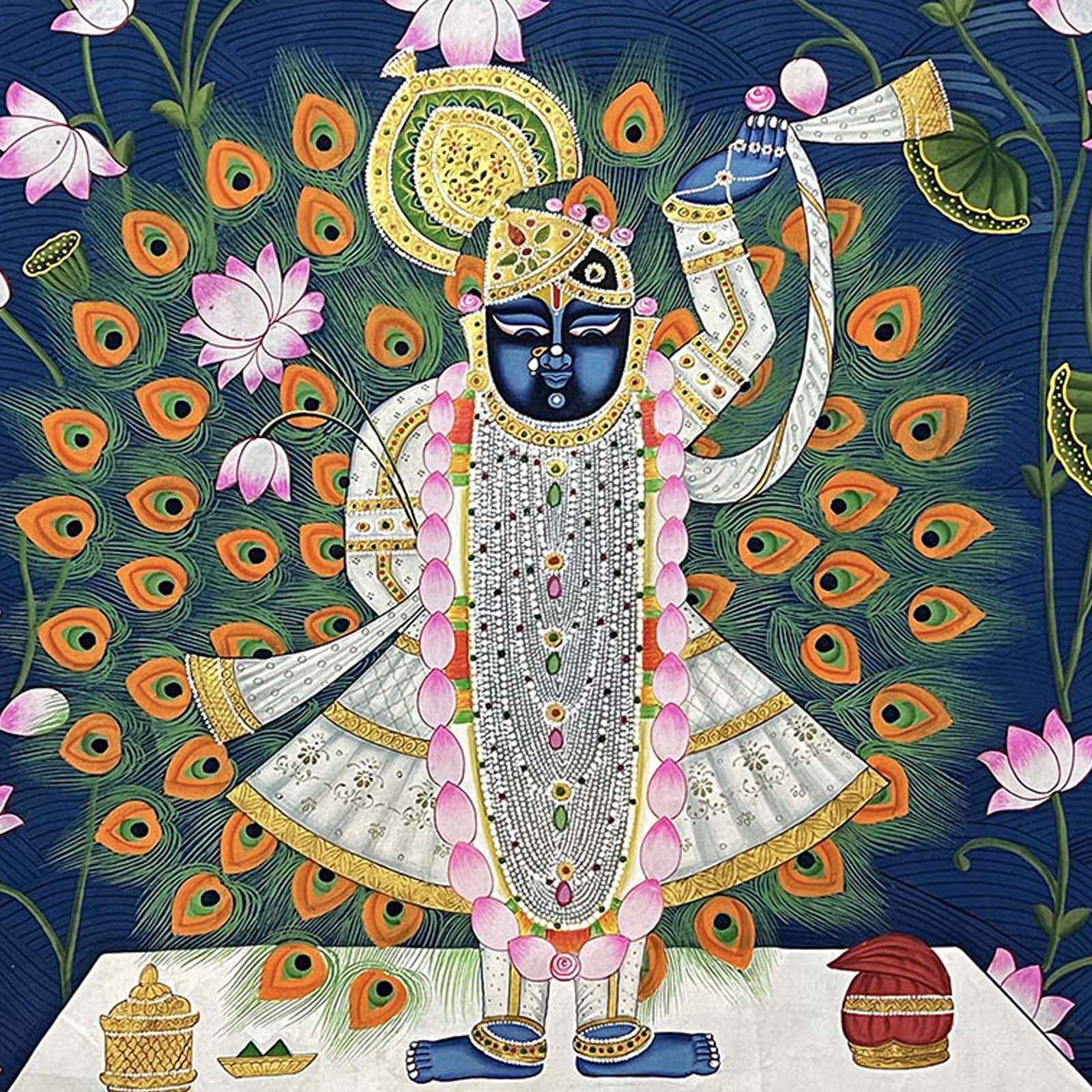 Traditional Pichwai Painting Shrinathji