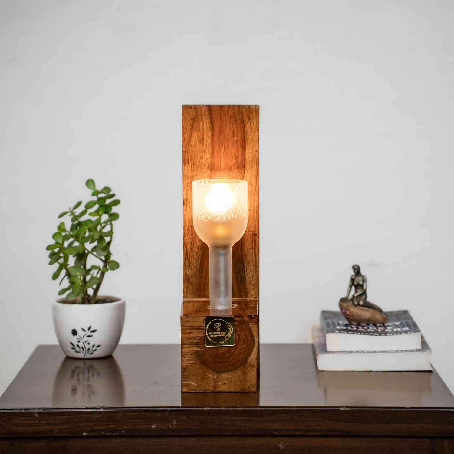 Log Lamp