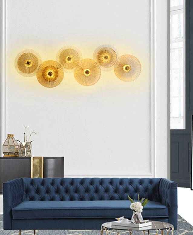 4 Rings Led Ring Chandelier