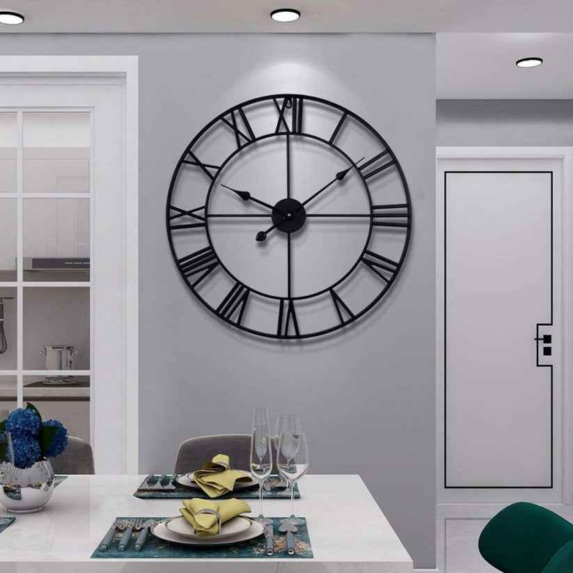 Long Time Disk Station Wall Clock