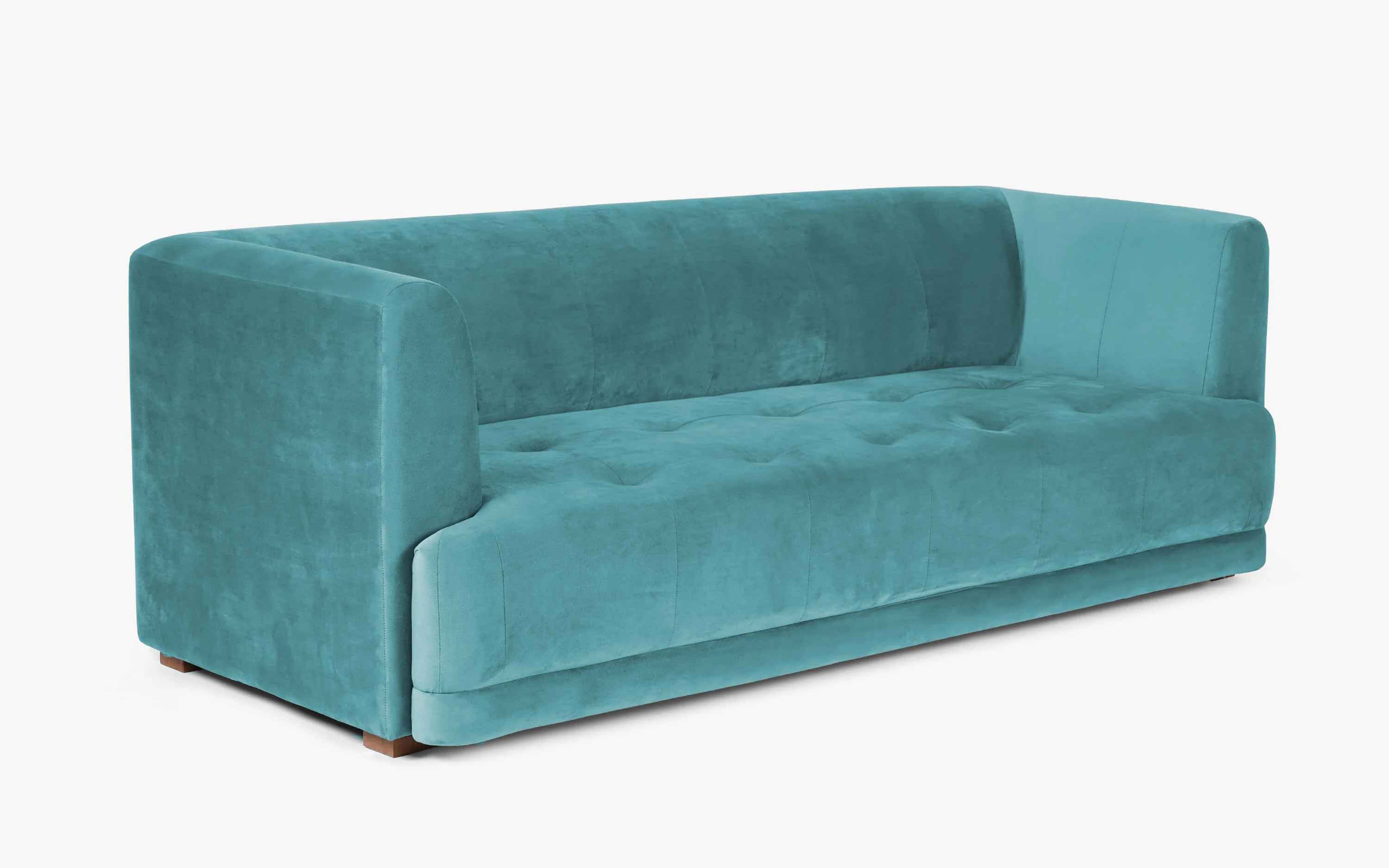 Mitsuya Sofa 3 Seater Teal Blue