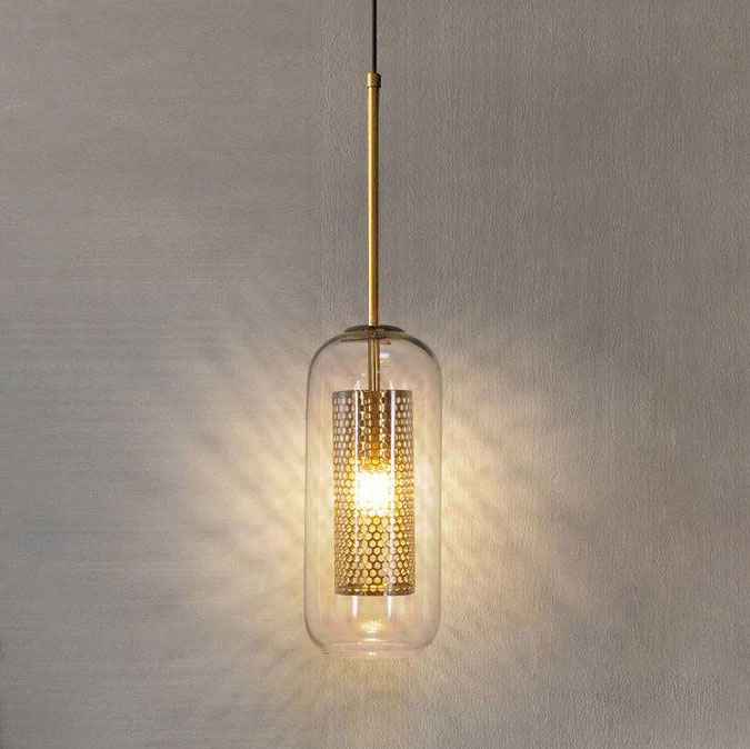 Led Electroplated Ring Pendant Light