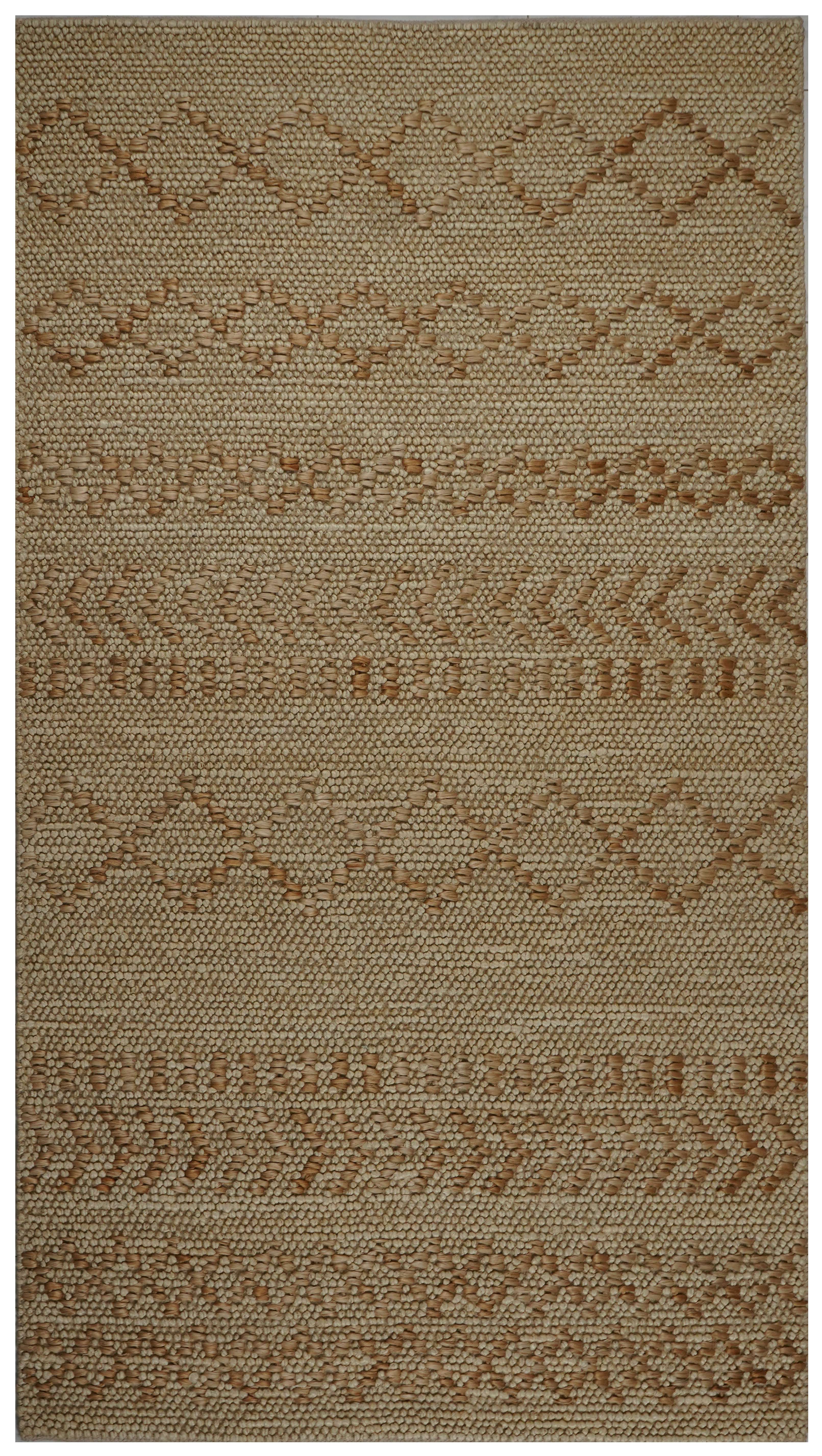 BROWN SPIDER NET LOOP DHURRIE