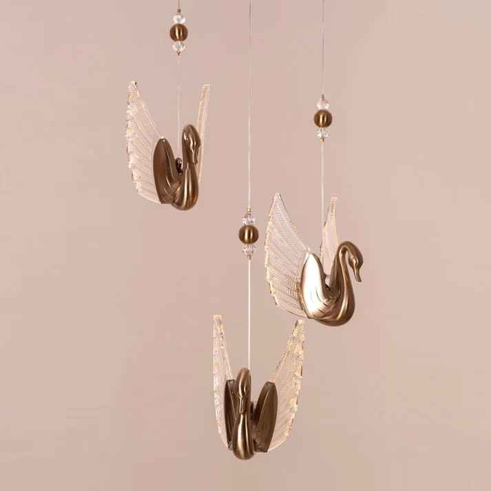 Modern Lotus Leaf Led Chandelier