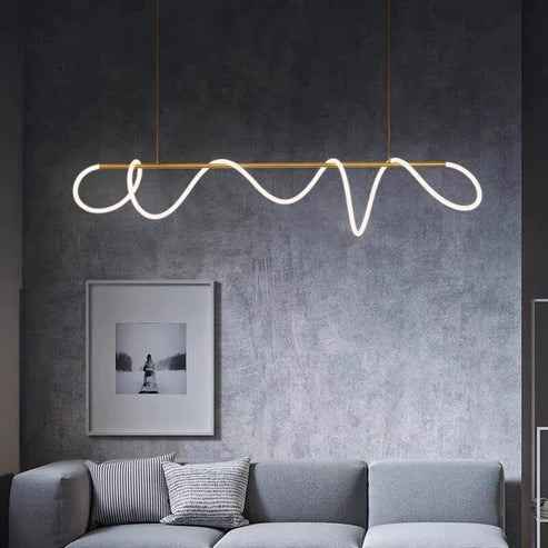 Modern Lotus Leaf Led Chandelier