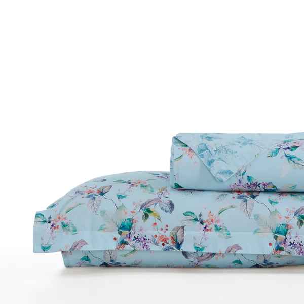 Azalea Block Printed Bedsheet Set